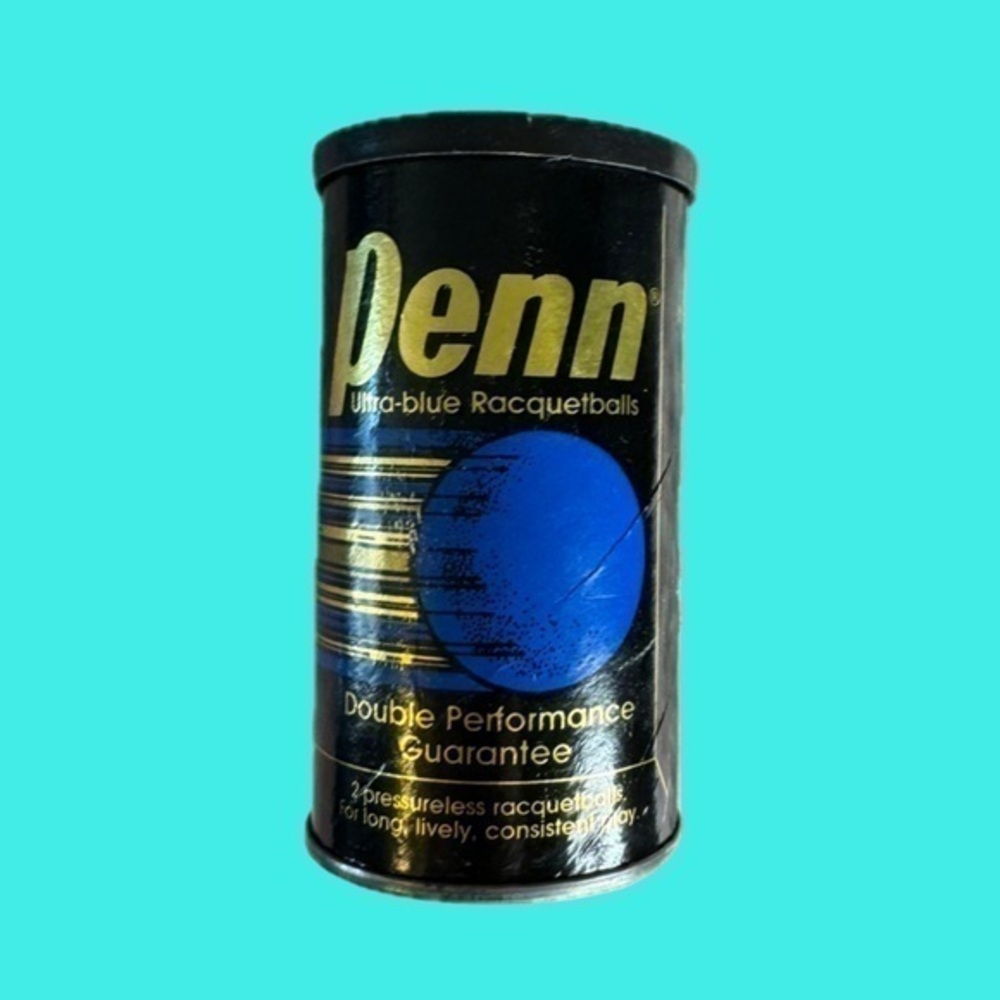 Vintage Penn Ultra Blue Racquet Balls #1